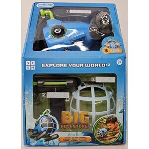 Little Tikes Big Adventures Submarine Explore the World Vehicle and Tools. RARE!